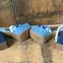 NIB Patchwork Heels