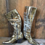 Free People Gold Studio 54 Boots