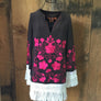 Tory Burch Brown & Pink Terry Cloth