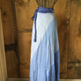 NWOT Denim Patchwork Skirt