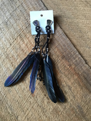 NWT Free People Feather Earrings
