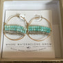 NWT Silver Turquoise Earrings