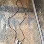 Freshwater Pearl Leather Necklace