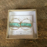 NWT Silver Turquoise Earrings