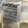 Distressed Machine Jeans