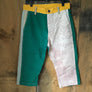 Patchwork Cropped Pants