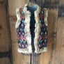 Vintage Suede and Fur 1970’s Vest