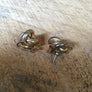 Gold Plated Knot Earrings
