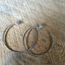 Large Silver Earrings