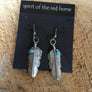 NWT Feather Earrings