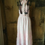 Pink Gingham Halter Dress