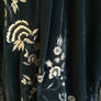 Embroidered Velvet Button Down