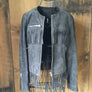 Topshop Suede Fringe Jacket