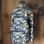 True Religion Camo Button Down