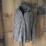 Button Down Leopard Flannel