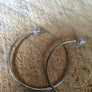 Large Silver Earrings