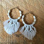Bead and Tassel Earrings