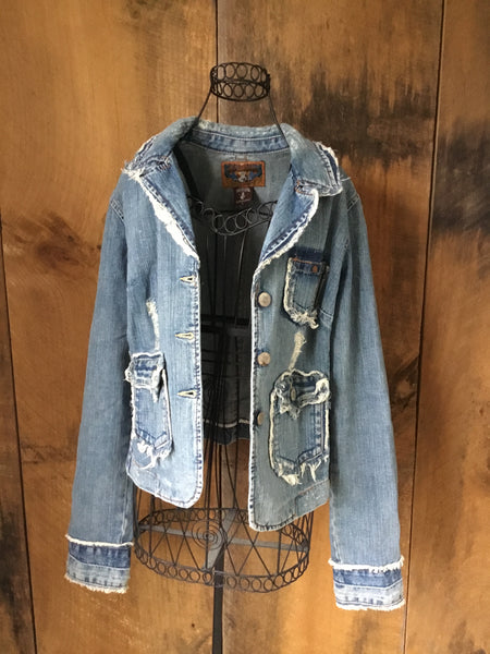 ジャケット・アウター true religion vintage denim jacket EB0FAEFE-9B3E-4F12-8E2B-