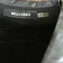 Wells Grace Faux Leather Top