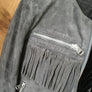 Topshop Suede Fringe Jacket