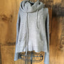 Gray Cowl Neck Sweater