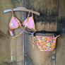 NWT Xhiliration Floral Bikini