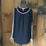 Catherine Malandrino Cold Shoulder Blouse