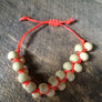 Orange Beaded Bracelet