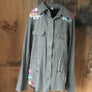Army Bohemian Embroidered Shirt