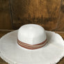 Time and True White Straw Hat