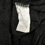Gray Zipper Jersey Top
