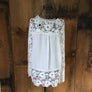 Crochet Lace Bohemian Top