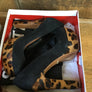 Schutz Suede & Cow Hair Heels