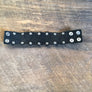 Black Woven Leather Bracelet
