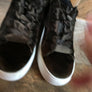 Velvet / Velour Camo Sneakers