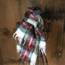 Vintage Plaid Scarf