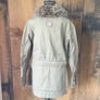 Upcycled Military Faux Fur Coat