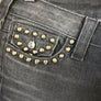 True Religion Black Studded Jeans