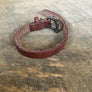 Leather Aztec Cuff