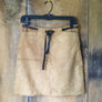 Suede Tan Skirt