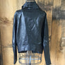 Vince Leather Shrug Jacket