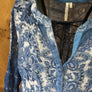 Blue Paisley Top