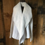 Chelsea & Theodore Faux Suede Fleece Shrug