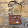 70’s Tooled Leather Handbag