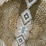 NWT Alex Max Crochet Beaded Bag