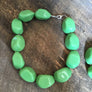 Lime Green Chunky Necklace Set