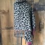 Holiday Reversible Plaid Leopard Wrap