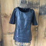 Dex Faux Leather Top