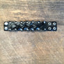Black Woven Leather Bracelet