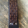 Thick Brown Leather Cuff